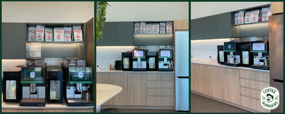 Dual Coffee Machine Setup For Auckland Office