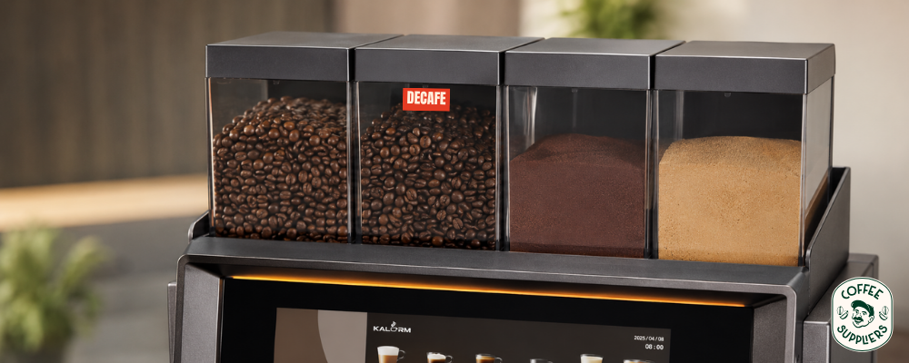 Decaf office coffee machine New Zealand